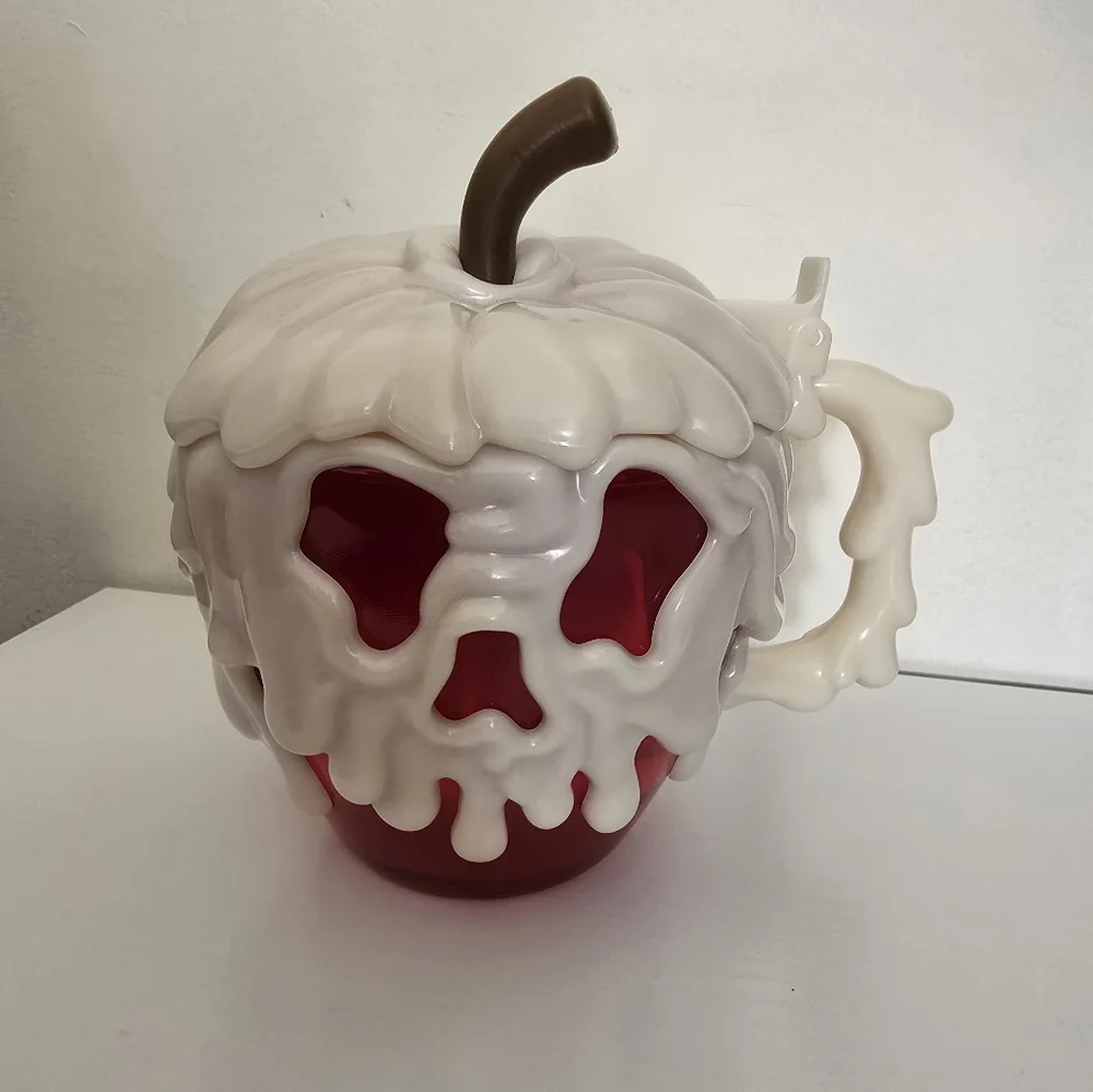 Disney Poison Apple Mug Red and White